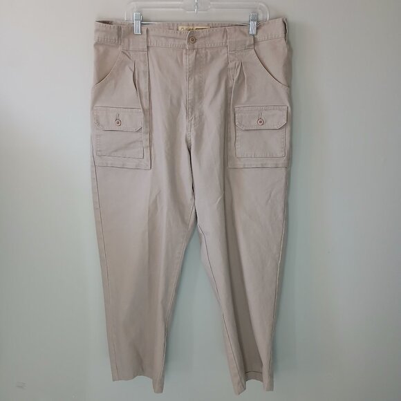 Cabela's Other - CABELAS Men's Pants Cargo 7‎ Pocket Pants Size 38 Hiking Outdoor Cotton Spandex